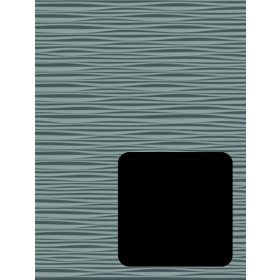 Gizir 3D01_S040 fekete szupermatt 3D bútorlap