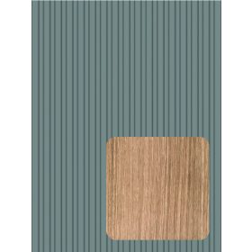 Gizir 3D06_A360 Világos teak 3D bútorlap