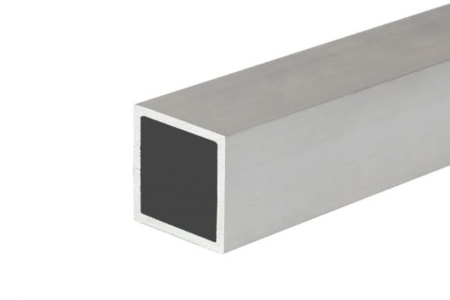 Alumínium zártszelvény 45x45 mm ezüst