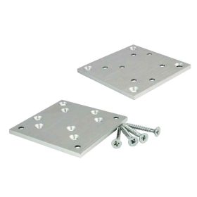 Alumínium zártszelvény felfogató közép 60x60 mm