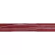 Gizir 6152 fényes piros csíkos 1x22mm élzáró