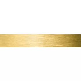 Gizir 6370 arany inox 1x42mm FÉM fóliás élzáró