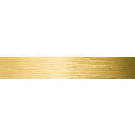 Gizir 6370 arany inox 1x44mm FÉM fóliás élzáró