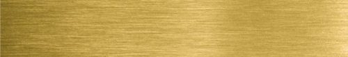 6370-1x44-P Fém élzáró Arany Inox