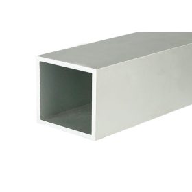 Alumínium zártszelvény 80x80 mm ezüst