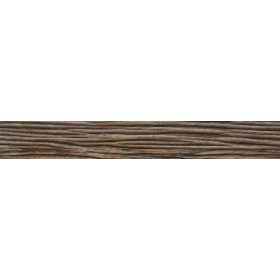 9111-1x22 Fényes élzáró Akryl Sötét zebrano