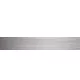 Gizir 9511 3D fényes 3d inox/fehér 1x22mm élzáró