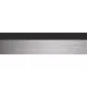 Gizir 9540 3D fényes 3d inox/fekete 1x22mm élzáró