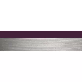 Gizir 9570 3D fényes 3d inox/lila 1x22mm élzáró
