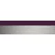 Gizir 9570 3D fényes 3d inox/lila 1x22mm élzáró