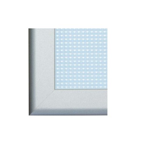 B keretprofil alukeretes ajtóhoz SZÁLCSISZOLT INOX színben