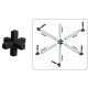 BD-Puzzle_K6 6 irányú csatlakozó