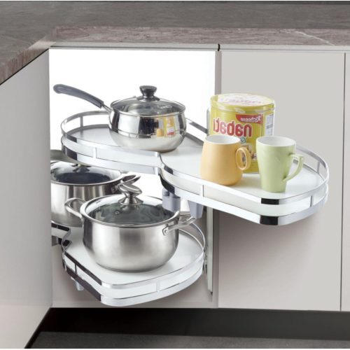 ML System kifordítható vesetál jobbos FEHÉR-KRÓM