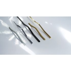 Nomet APRO hosszú bútor fogantyú - matt fekete - 394 mm