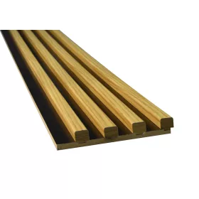 Dupla falpanel Fekete-Sötét kőris