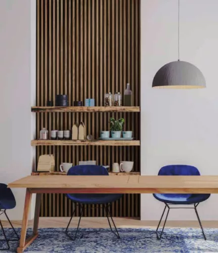 Dupla falpanel Fekete-Sötét dió