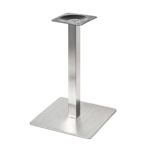 E05-730-450 Szögletes inox bisztróláb