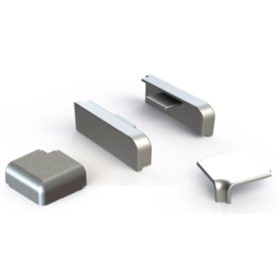   EF-1207 fekvő készlet: 2 vég+1 külső s.+1 belső s. Króm