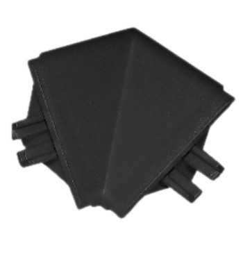 EF-1212 készlet: 2 vég+1 külső s.+1 belső s. Fekete