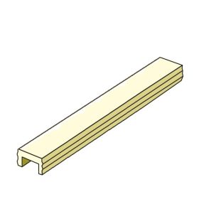 S55 gumitömítő 4 mm üveghez