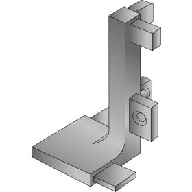 GOLA J Fém külső sarokelem ALU