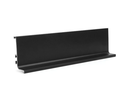 Gola-Profil-J-FEKETE-3m Alumínium GOLA J profil 3m