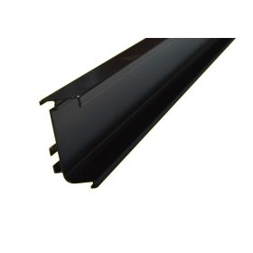 Alumínium LEDes GOLA J profil Fekete 3m 