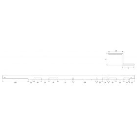 Hőterelő lemez sütő oldalához