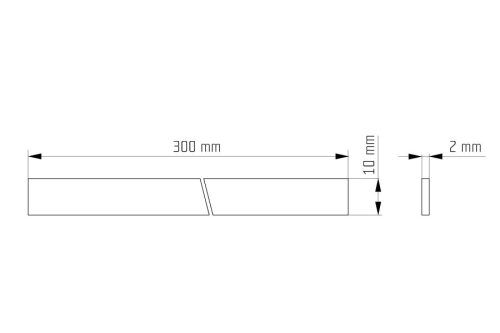 I profil öntapadós EZÜST