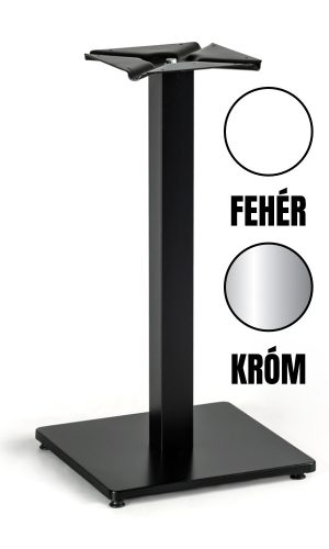 Szögletes króm bisztróláb