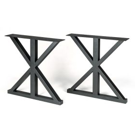 Fekete páros asztalláb