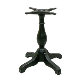 Fekete antik bisztróláb