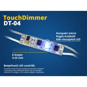 Ledprofilba építhető érintőkapcsoló 10627