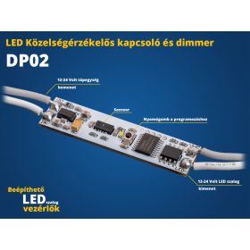 Ledprofilba építhető kézközelség érzékelő 13735