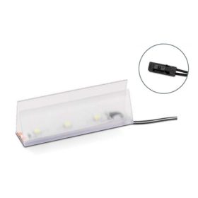 LED lámpa üveglap élére