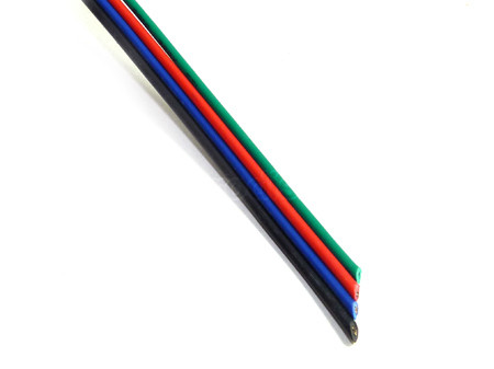 Vezeték 4x0,35 RGB szalaghoz