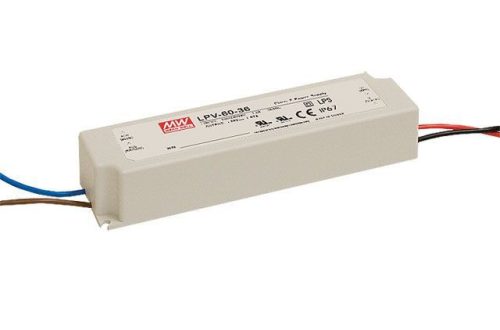 MeanWell trafó 60W 12V Vízálló