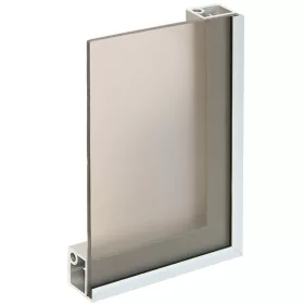 ALU színű O keretprofilos alukeretes bútorajtó