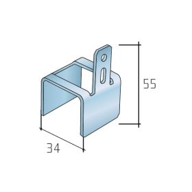 S40-S80N oldal rögzítő takaróhoz