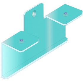 S40-S80N oldal rögzítő -T  click