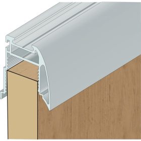 ECO Tolóajtó fogantyú profil 2,7 m EZÜST