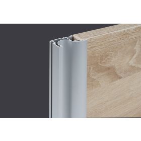 S12 Tolóajtó fogantyú profil 2,7 m EZÜST