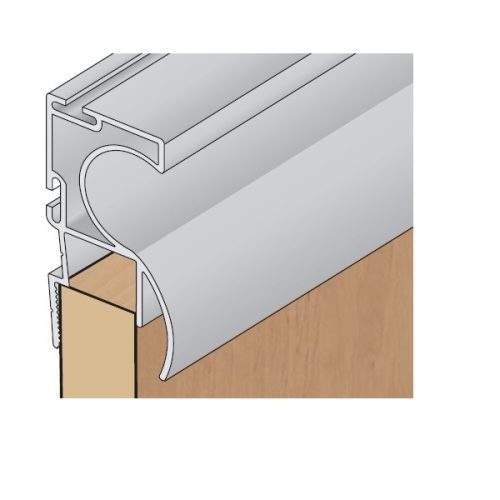 S12 Tolóajtó fogantyú profil 2,7 m EZÜST