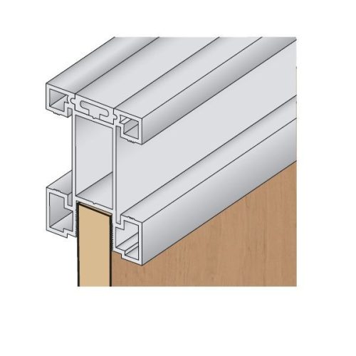 S15 Tolóajtó fogantyú profil 2,7 m PEZSGŐ