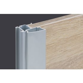 S16 Tolóajtó fogantyú profil 2,7 m EZÜST