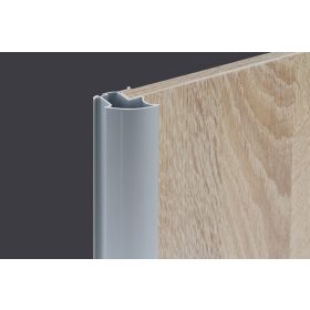 S17 Tolóajtó fogantyú profil 2,7 m EZÜST