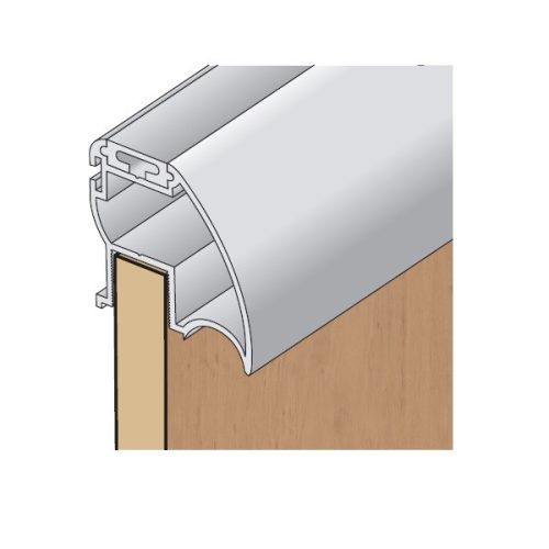 S17 Tolóajtó fogantyú profil 2,7 m EZÜST