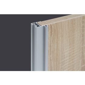 S24 Tolóajtó fogantyú profil 2,7 m EZÜST