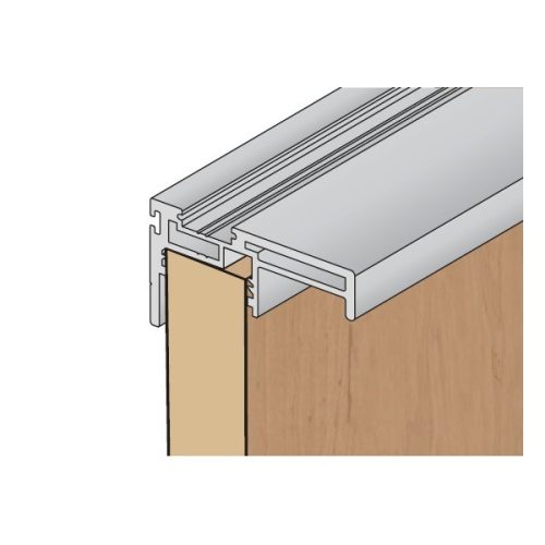 S45A Tolóajtó külső fogantyú profil 2,7 m EZÜST