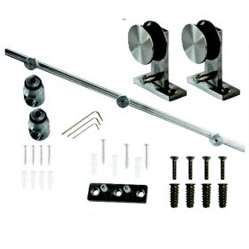 S90 Inox Tolóajtó szett faajtóhoz 2m